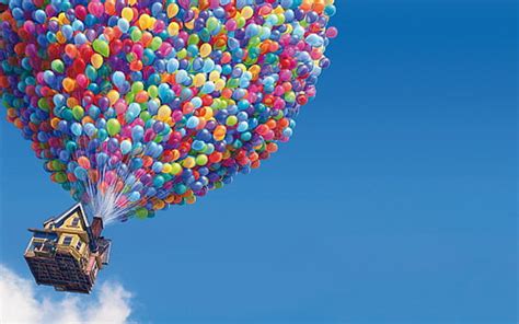 HD wallpaper: UP Movie Balloons House, creative and graphics ...