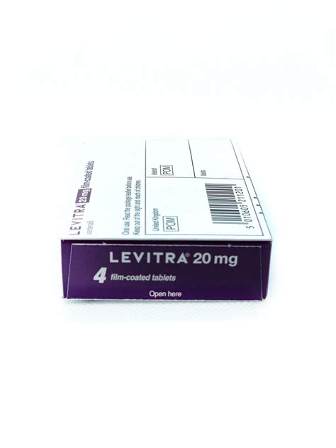 Levitra (20 mg)Tablets Online | Buy Levitra UK | Pillhub