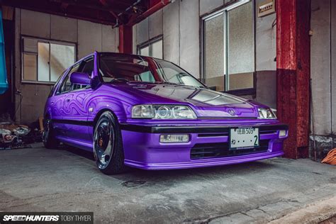 Only In Japan: A Lowrider-Inspired Honda Civic Shuttle - Speedhunters