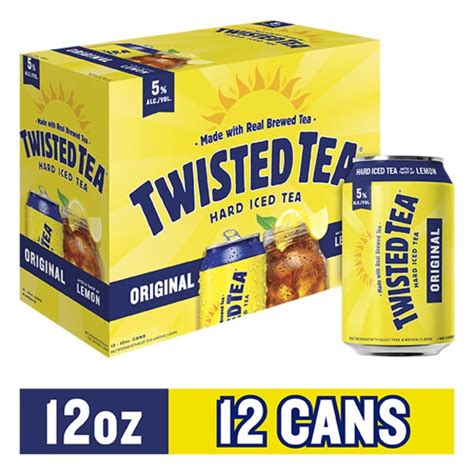 Twisted Tea Original, Hard Iced Tea (12 fl oz) - Instacart