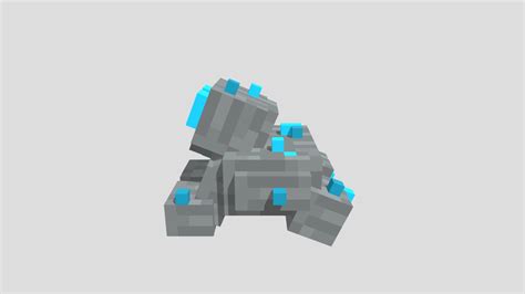 minecraft stone golem - 3D model by Raided2108 [21fa2c5] - Sketchfab