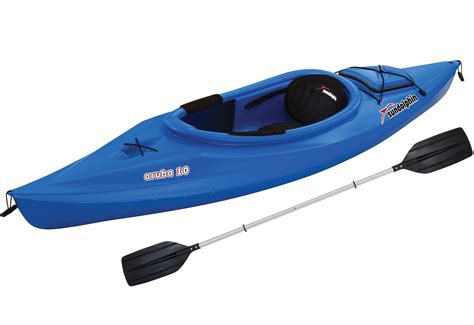 Sun Dolphin Aruba 10' Sit-in Kayak Blue, Paddle Included - Walmart.com