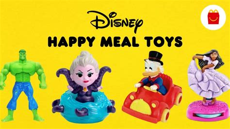 All Disney McDonald's Toys: The Complete List of Vintage and Current Toys