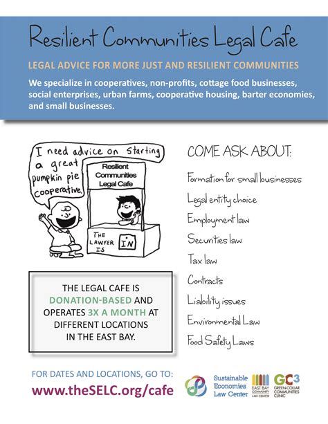 Legal Cafe at Alchemy Collective - Sustainable Economies Law Center