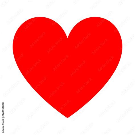 Red Heart Symbol SVG. Heart Silhouette Clip Art. Heart Icon Template ...