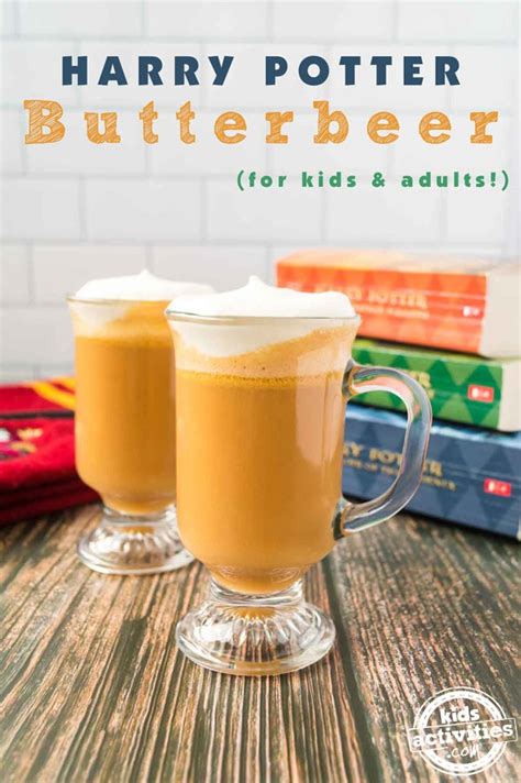 How to Make ButterBeer Harry Potter Recipe • Kids Activities Blog