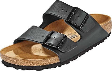 Birkenstock Arizona Sandals Birko-Floor Nubuk black at addnature.co.uk