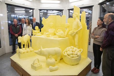 Check out the amazing PA Farm Show butter sculpture