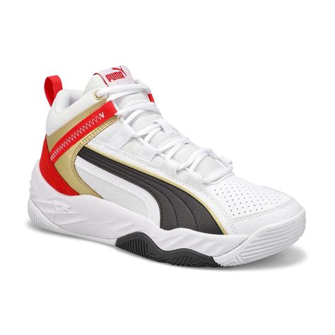 Puma Boy's Puma Rebound Future Evo Snkr-Wht/B | SoftMoc USA