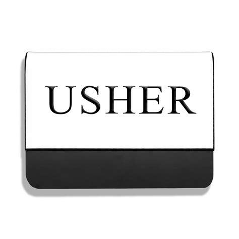 Usher Pocket Name Tags | Naag Tag Inc.