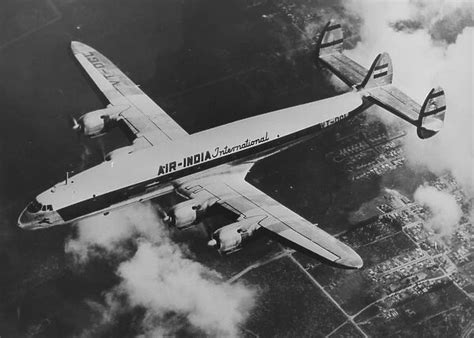 Lockheed L1049 Constellation Air India available as Framed Prints, Photos, Wall Art and Photo Gifts