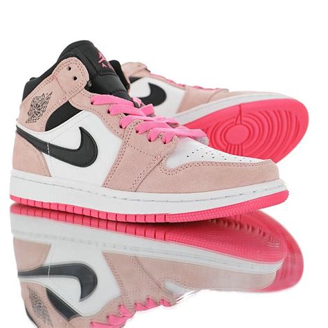 Women's Air Jordan 1 | Pink, White, Black