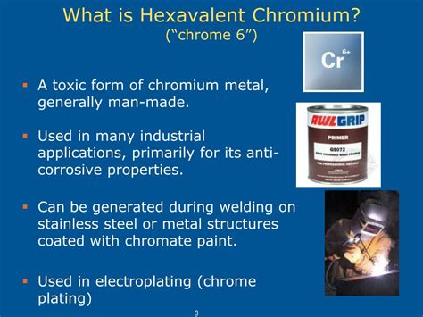 PPT - Hexavalent Chromium (chrome 6) PowerPoint Presentation, free download - ID:1247302