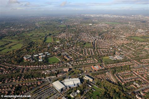 aeroengland | aerial photograph of Parrs Wood East Didsbury, Manchester ...