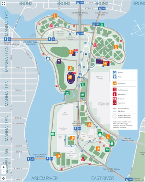 MAP: How To Get To Randall's Island, AKA Festival Island, This Summer ...