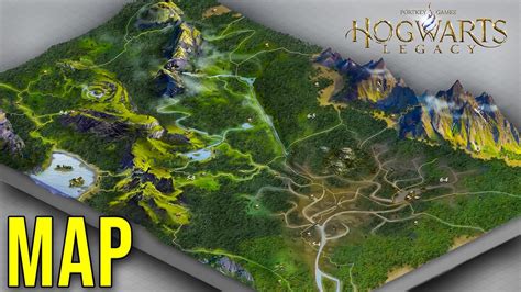 Map of Hogwarts Legacy - YouTube