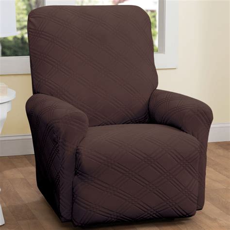 Double Diamond Stretch Recliner Slipcovers