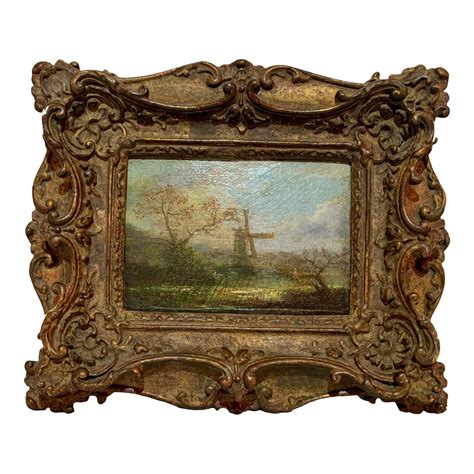 19th Century French Barbizon Painting | Chairish