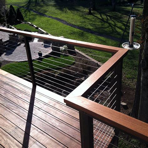 Deck Cable Rails Wire Railing Systems/Stainless Steel Front Railing ...