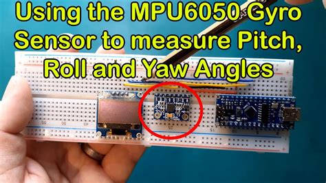 Gyro (Position) sensors (MPU6050) with Arduino – How to access Pitch ...