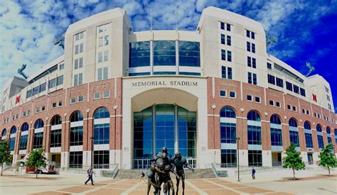 Memorial Stadium tours at Nebraska in Lincoln - Postcard Jar Blog