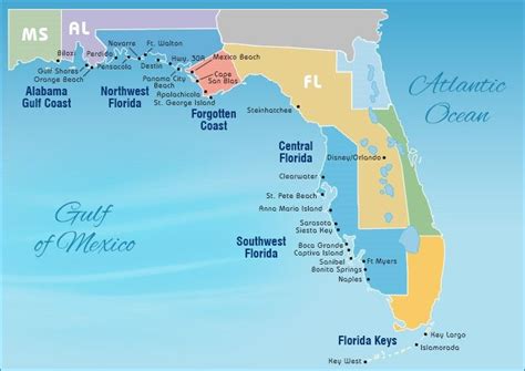 Select A Gulf Coast Beach to Search Rentals | Gulf coast beaches, Gulf coast florida, Florida ...