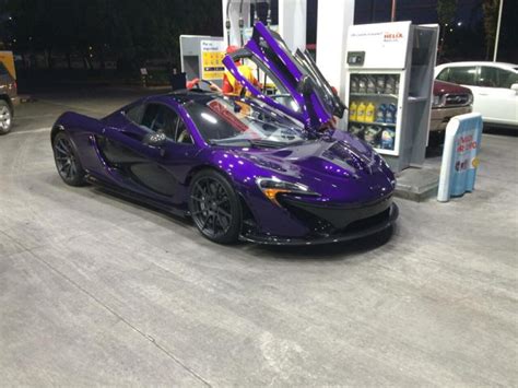 Purple Mclaren P1 Delivered in Chile - GTspirit