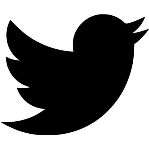 Twitter Logo Black Background