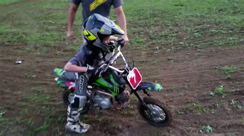 Little Kids Riding Dirt Bike - YouTube