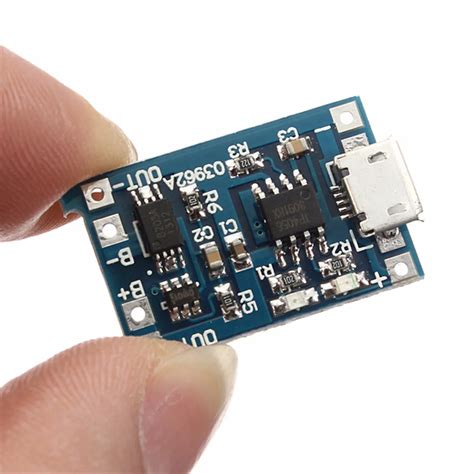 1Pc 5V 1A Micro USB 18650 Lithium Battery Charging Board Charger Module ...