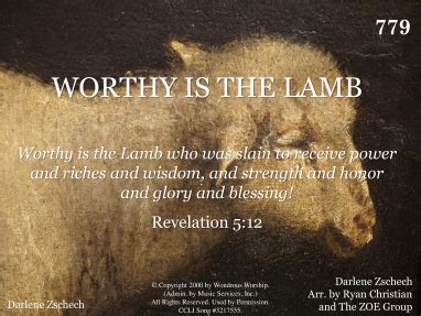 WORTHY IS THE LAMB | R. J. Stevens Music