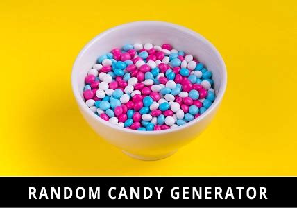 Random Candy Generator 🍡🍭🍬