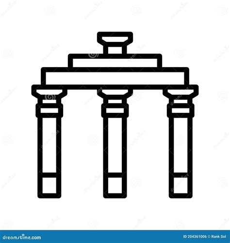 Pompeii, Italy, Volcano, Ancient Buildings Fully Editable Vector Icons ...