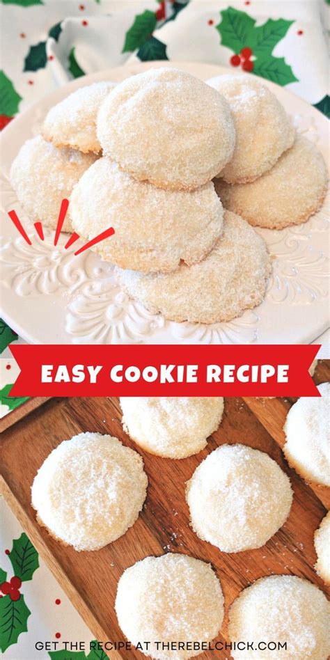 The BEST Cornstarch Cookies Recipe [Video] | Cookie recipes, Christmas cookies easy, Easy ...