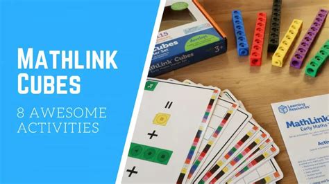 8 Awesome Mathlink Cubes Activities - Monkey and Mouse