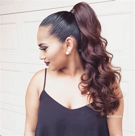 25 Elegant Ponytail Hairstyles for Special Occasions | StayGlam