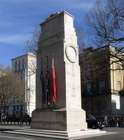 The Cenotaph, Whitehall, London, by E. L. Lutyens