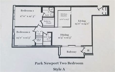 Floor Plans & Layouts | Park Place | Southern Management