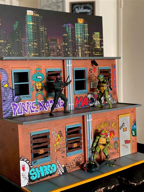 Customized Neca Diorama for TMNT Figures - Etsy