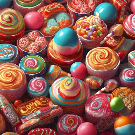 Download Ai Generated, Sweets, Candy. Royalty-Free Stock Illustration ...