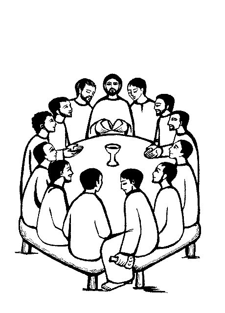 Last Supper Clip Art - ClipArt Best