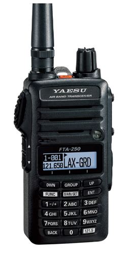 Yaesu FTA-250L Airband AM Transceiver - Unicom Radio