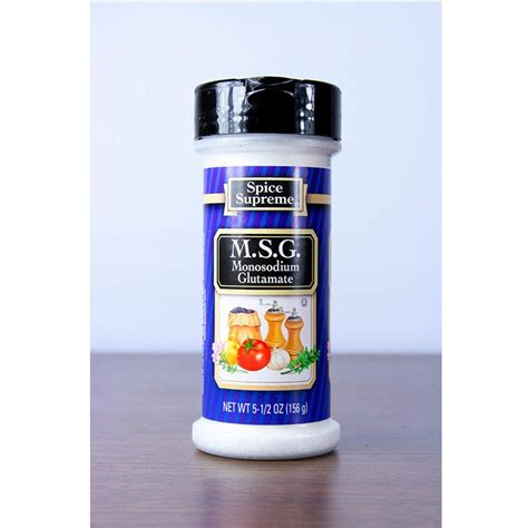 Spice Supreme M.S.G Monosodium Glutamate Seasoning 5.5 oz - Walmart.com