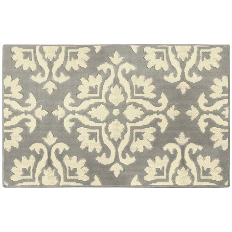 Laura Ashley Hand Hooked Performance Light Gray/Ivory Rug & Reviews ...