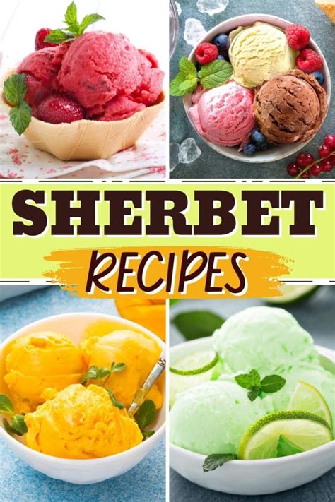 17 Homemade Sherbet Recipes (Easy Desserts) - Insanely Good