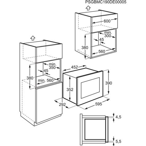 siguiente Escritor Monasterio dimensiones microondas integrado Aplicando tiburón Joya