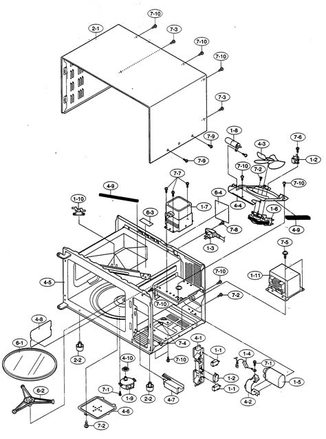 Refrigerators Parts: Sharp Microwave Parts