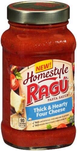 Ragu Homestyle Four Cheese Pasta Sauce, 23 oz - Kroger