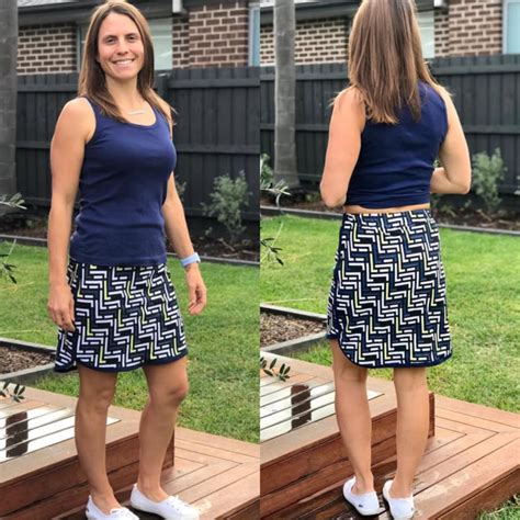 golf skort sewing pattern - YinAllyanna