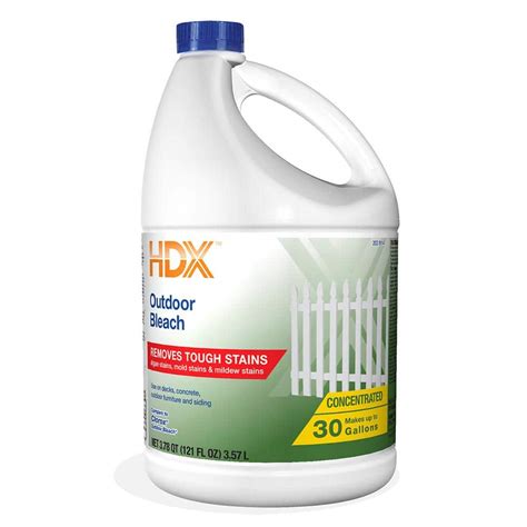 Reviews for HDX 121 oz. Outdoor Bleach Cleaner | Pg 1 - The Home Depot